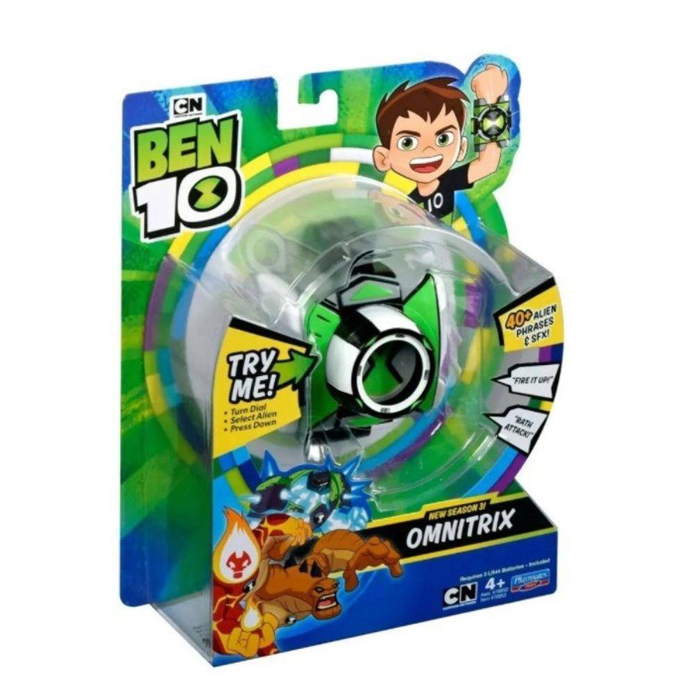 omnitrix brinquedo reboot