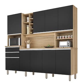 Cozinha Compacta Armários Balcões Nichos e Adega Barcelona