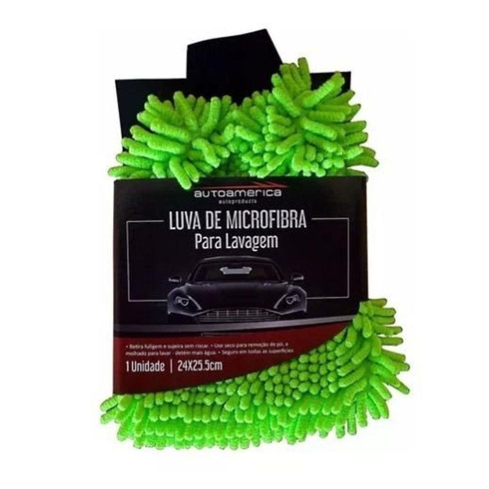 Luva Microfibra Lavagem Autoamerica