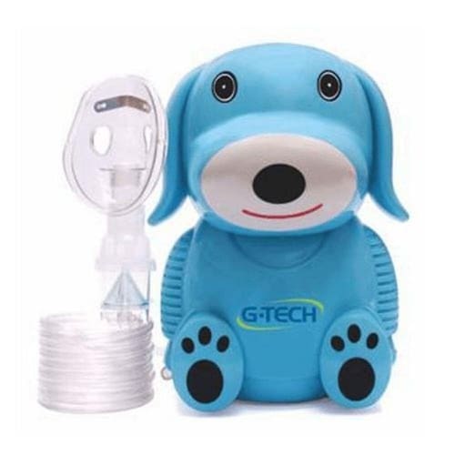 imagem-Nebulizador Inalador Neb Dog Azul  G-Tech
