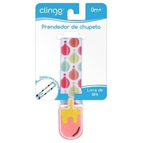 Prendedor Para Chupetas Sorvete C0125 Clingo BRASBABY