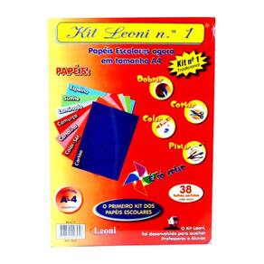 Kit Leoni Nº 1 Papéis Escolares