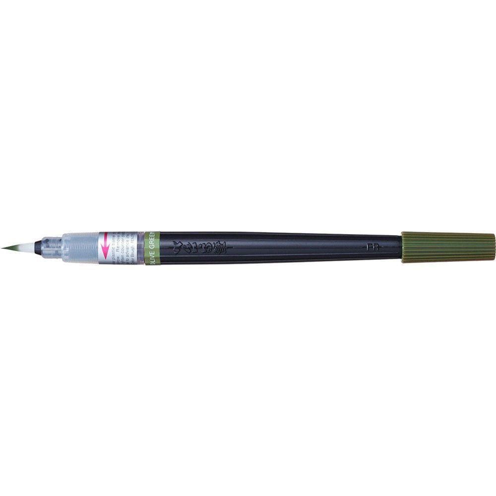 Caneta Pentel Color Brush - Verde Musgo