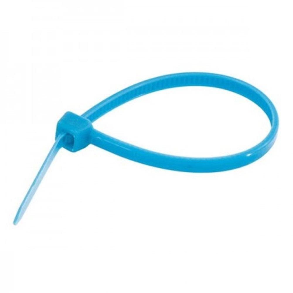 Abracadeira Nylon Brasfort 3.6 mm X 150 mm Azul (Pacote Com 50)