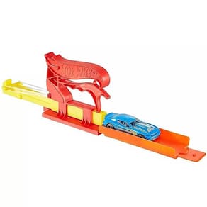Lançador de Veículos Hot Wheels com Carrinho - Vermelho - Mattel