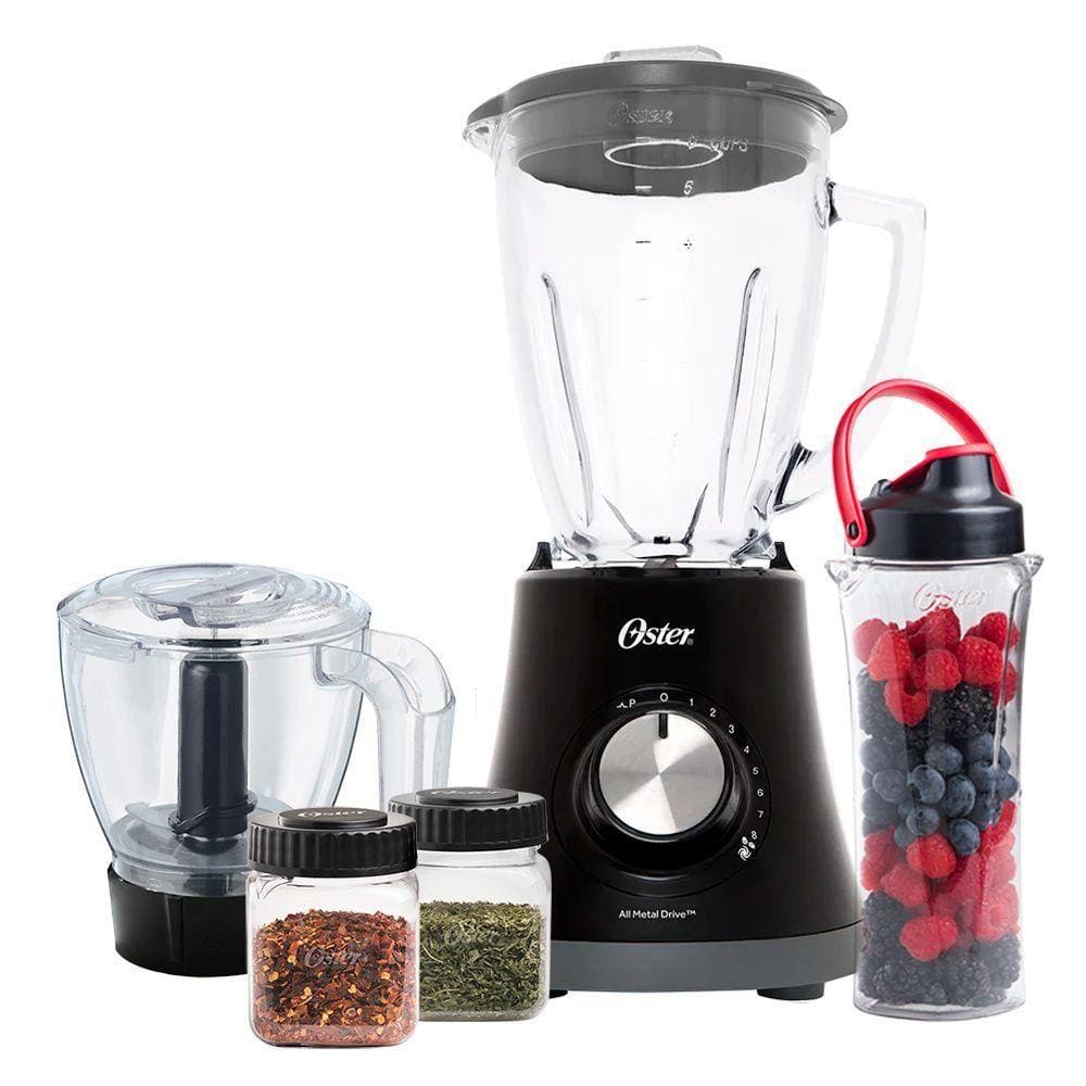 Kit Super Chef Preto - Liquidificador E Acessórios - 127v