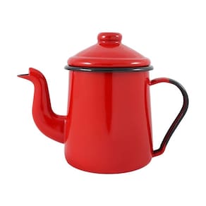 Bule tradicional de qualidade em Agata 1,1 L Vermelho Mãe Ágata