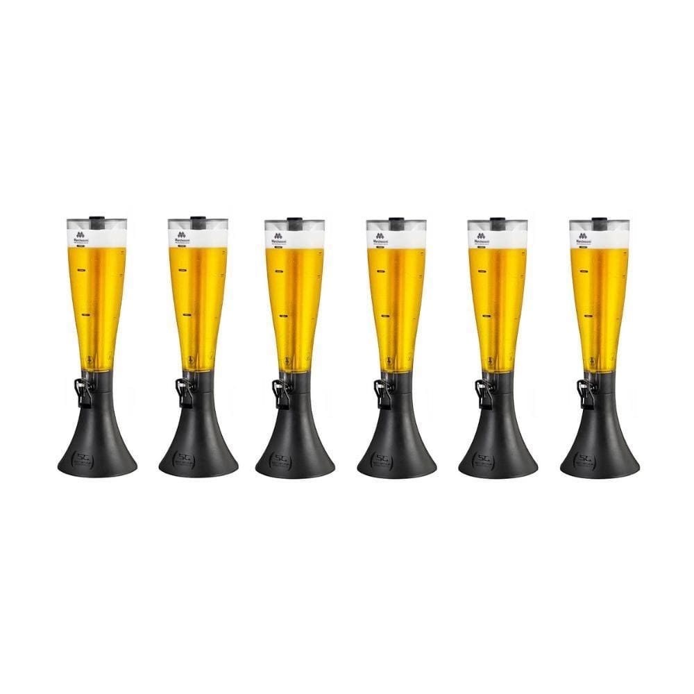 KIT - 6 Torres de Chopp Tulipa 3,5L Super Gelada - Marchesoni