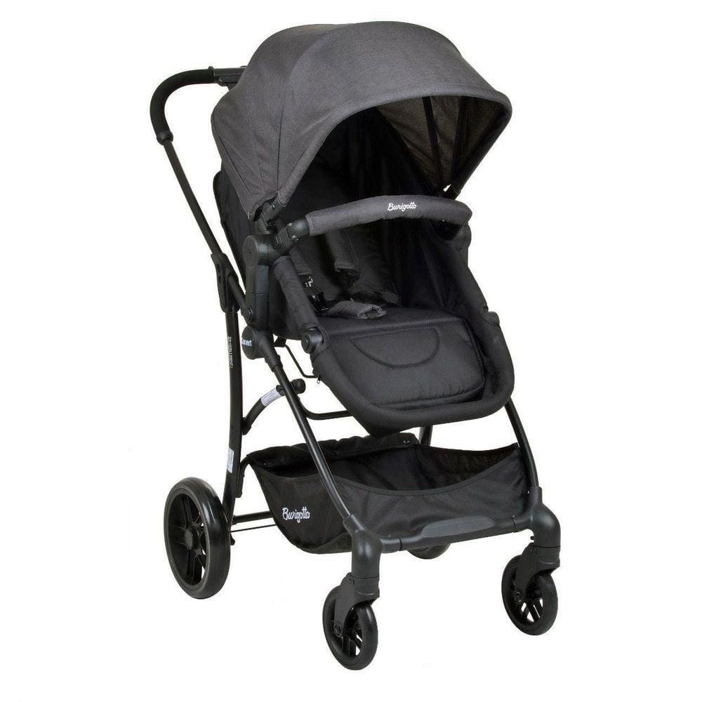 Carrinho de Bebê Travel System Convert - Dark Gray - Burigotto
