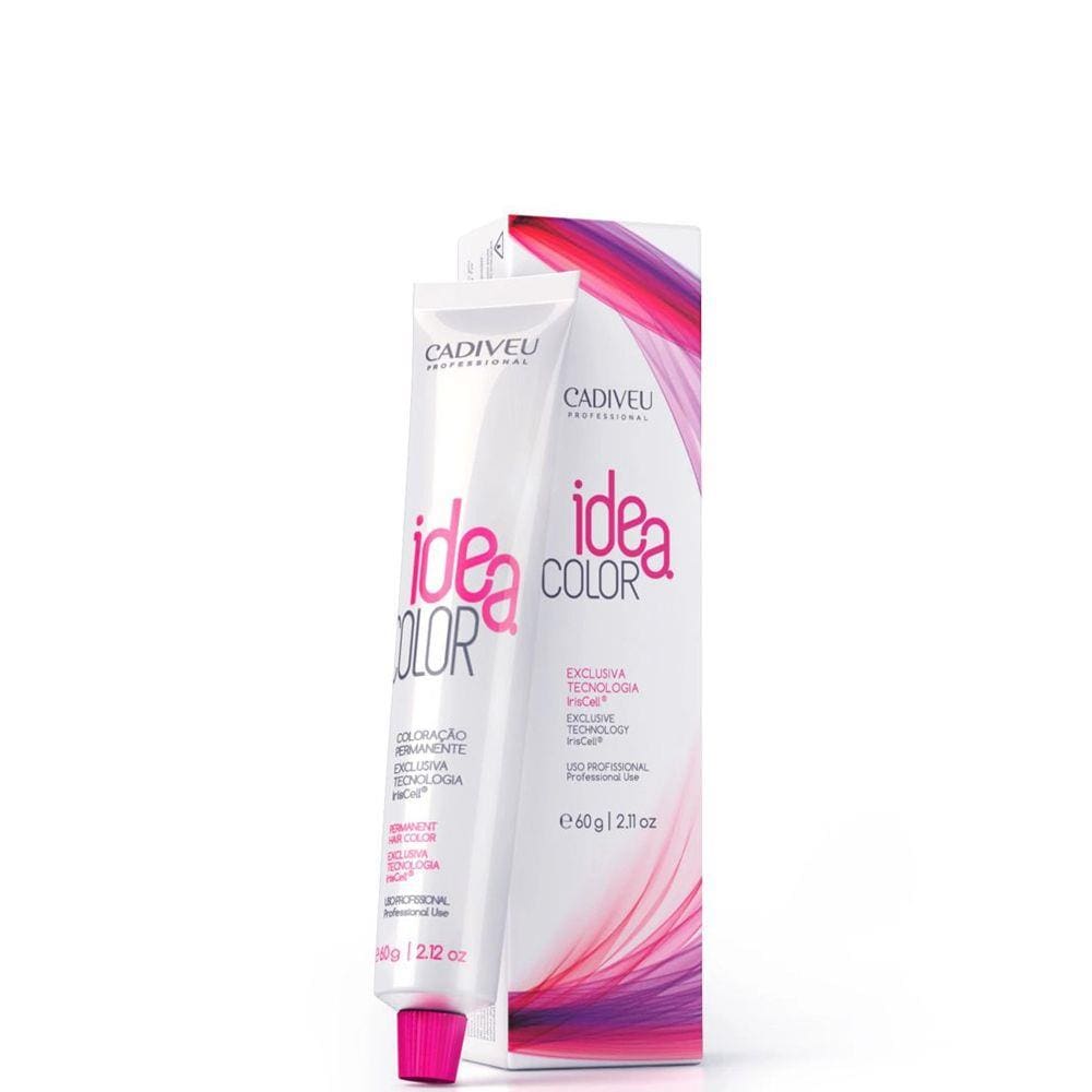 Coloração Cadiveu Idea Color 8.1 Louro Claro Acinzentado 60g