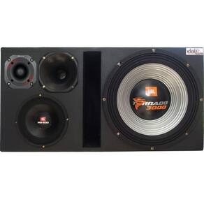 Caixa Bob 15 Residencial Tornado 4 vias com Pioneer