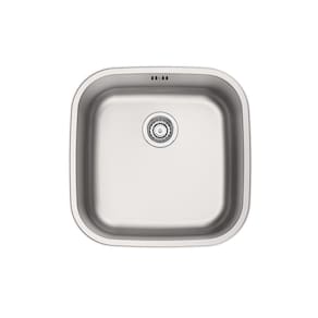Cuba Tramontina Aria Maxi 40 BS Prime em Aço Inox Acetinado 40 x 40 x 20 cm com Válvula e Escape Tramontina
