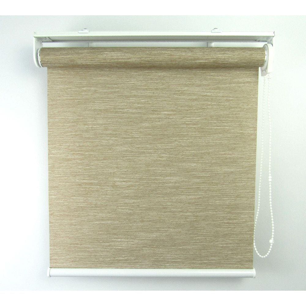 Cortina Rolô Napoles Blackout Crisdan 2,00 Largura X 2,20 Altura Marrom