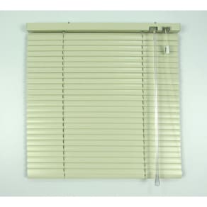 Persiana Horizontal 25Mm Alumínio Crisdan Largura 2,00 X 2,30 Altura Bege