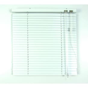 Persiana Horizontal 25Mm Alumínio Crisdan Largura 2,00 X 2,20 Altura Branco