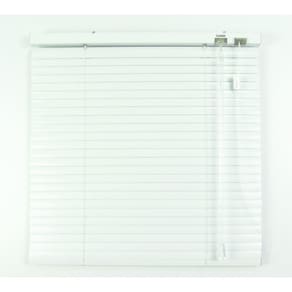 Persiana Horizontal 25Mm Alumínio Crisdan Sem Furos Aparente Largura 1,90 X 2,30 Altura Branco