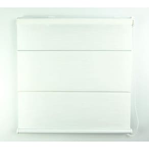 Cortina Romana Napoles Com Blackout Crisdan 1,60 Largura X 1,40 Altura Branco