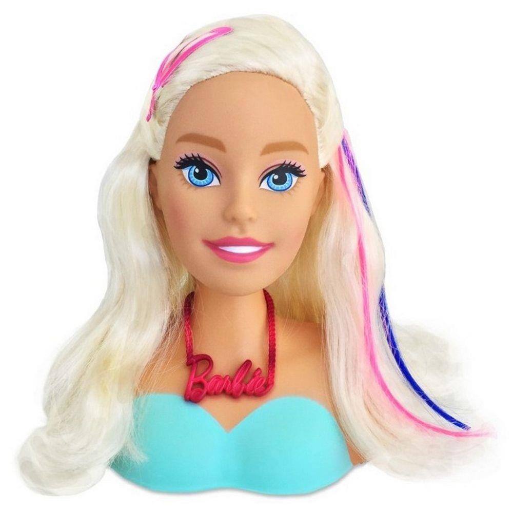 Boneca de Maquiar - Busto Barbie - Styling Head Faces - Pupee - Boneca  Barbie - Magazine Luiza