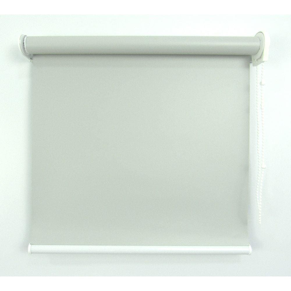 Cortina Rolô Pinpoint Blackout Crisdan 1,50 Largura X 1,50 Altura Cinza