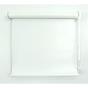Cortina Rolô Pinpoint Blackout Crisdan 1,50 Largura X 1,50 Altura Branco