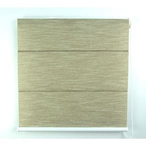 Cortina Romana Napoles Com Blackout Crisdan 1,40 Largura X 1,50 Altura Marrom