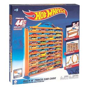 Conjunto Pista e Garagem Porta Carrinhos - Hot Wheels - Fun