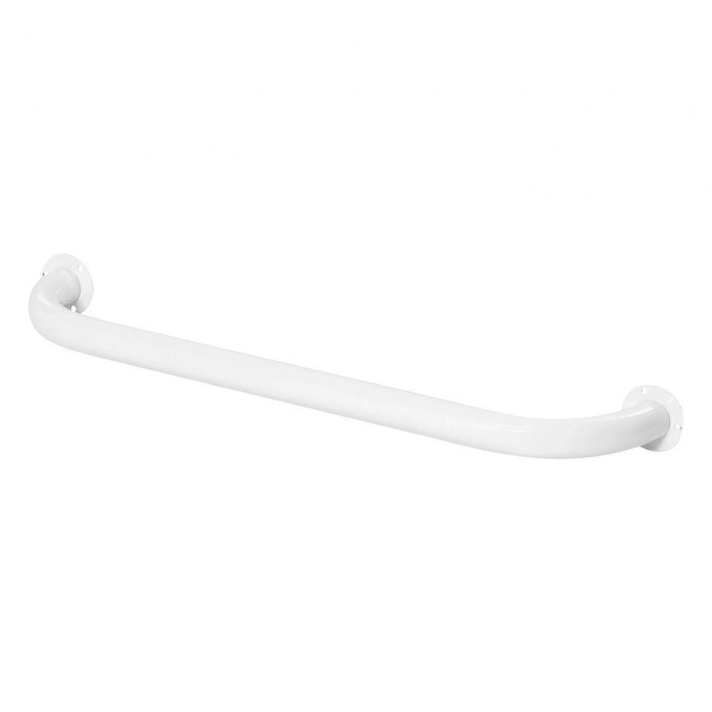 Barra de Apoio Branca para Banheiro 100cm