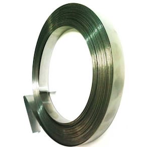 Kit Fita Lateral Para Porta De Aço 30Mm 10 Metros + 100 Rebites