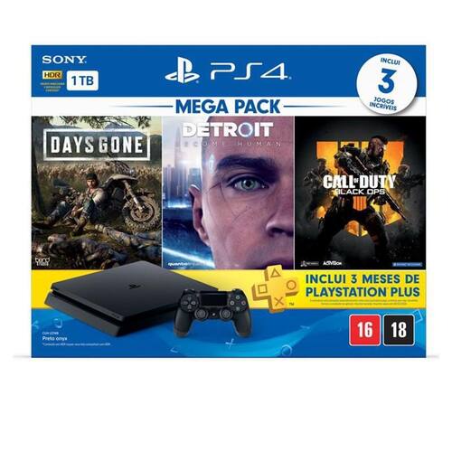 Console Playstation 4 Hits 1Tb Bundle 15 Casas Bahia