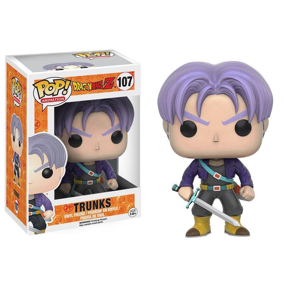 Pop Funko 107 Trunks Dragon Ball Z