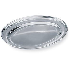Travessa Oval Funda em Aço Inox 40 cm Class Home
