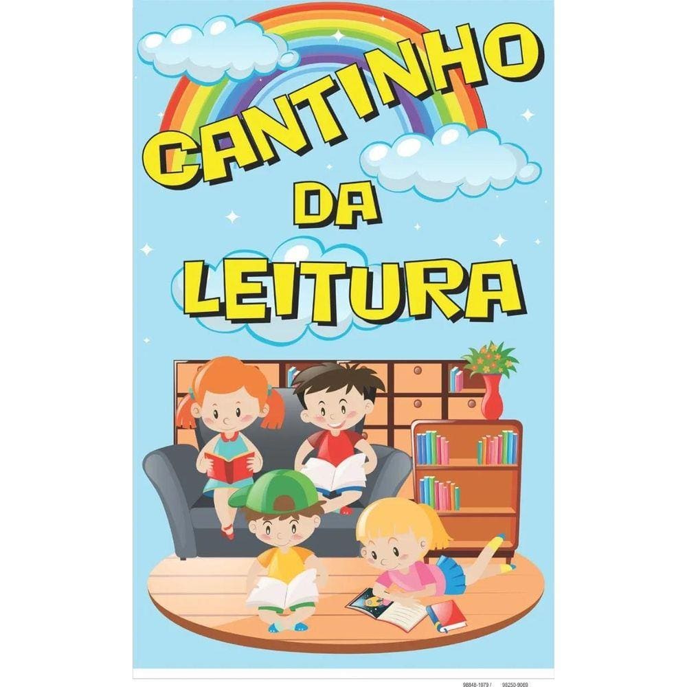 Painel Cantinho Da Leitura Em Eva Com Moldes | Casas Bahia