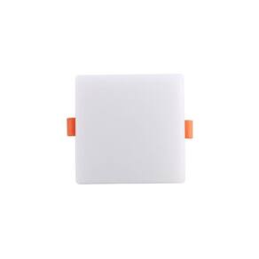 Painel de Led Taschibra Frameless Quadrado Sobrepor/Embutir 17W Bivolt 6500K Luz Branca
