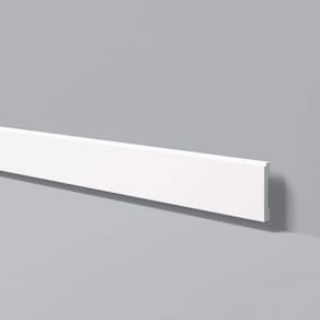 Rodapé GART de Poliestireno FD1 15mmx10cm Metro Linear - caixa com 2,44 Unidade - Branco