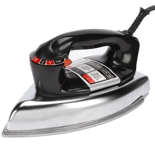 imagem-Ferro de Passar Black Decker VFA Tradicional Seco Preto - 110V