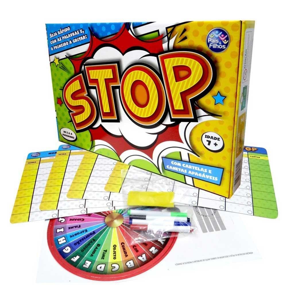 Jogo Stop - Pais e Filhos