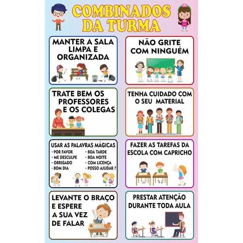 Banner Pedagógico Escolar - Tabuada Multiplicação em Promoção na Americanas