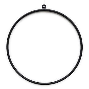 Lira Acrobática Circense Preta ( Lyra Redonda) 90Cm