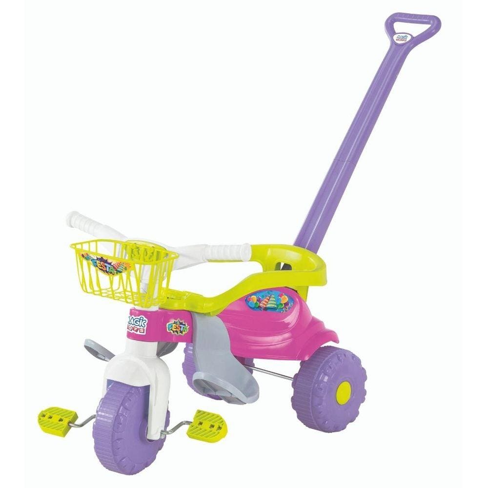 Triciclo Motoca Infantil Menina You Girl Rosa Aro 5 Nathor - Ri Happy