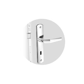 Fechadura Soprano Popline INT CX40 810/811 CR - 44820