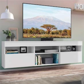 Rack TV 65" Suspenso com  2 Portas Paris Multimóveis