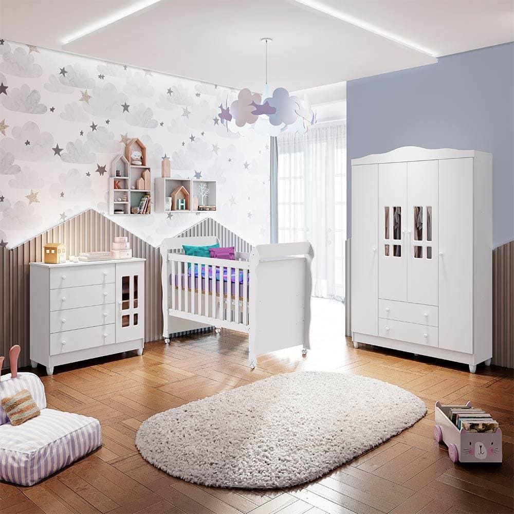 Jogo de quarto de bebe  Black Friday Casas Bahia