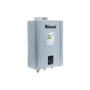 Aquecedor de Agua a Gás, E21 FEHGGLP, Rinnai, GLP, Prata