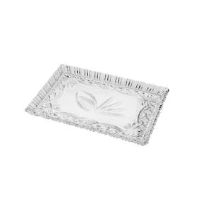 Travessa De Cristal De Chumbo Janine 29,5X19,5Cm
