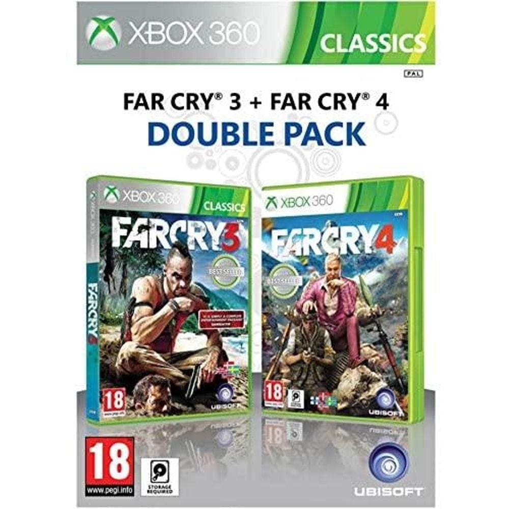 Jogo Far Cry 3 + Far Cry 4 Double Pack - Xbox 360 - Ubisoft