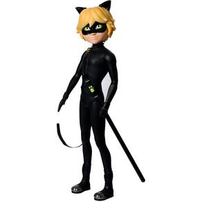 Boneco Miraculous Cat Noir Articulado 55cm Baby Brink