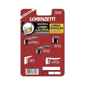 Resistência Lorenzetti 3065 5500W 127V Loren Ultra
