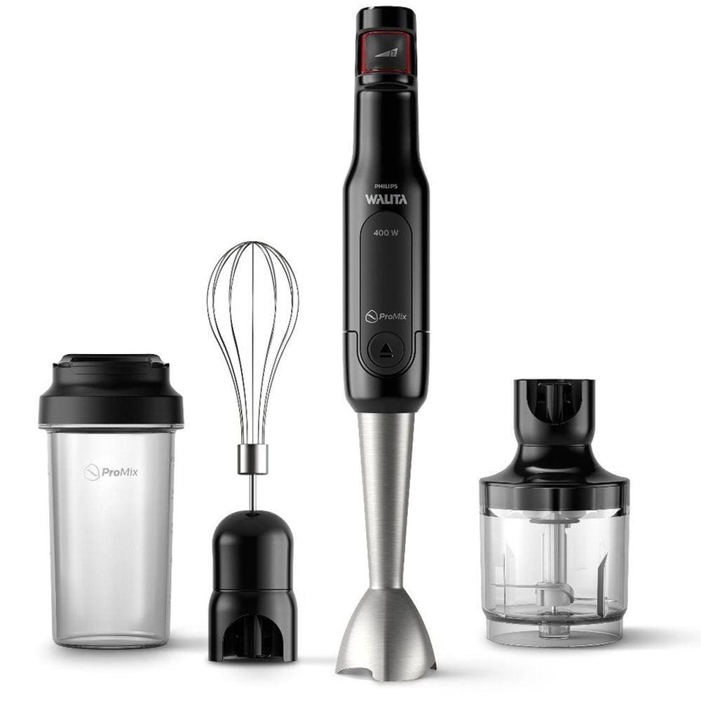 Mixer Philips Walita Daily Collection RI2622 3 em 1 Preto e Inox