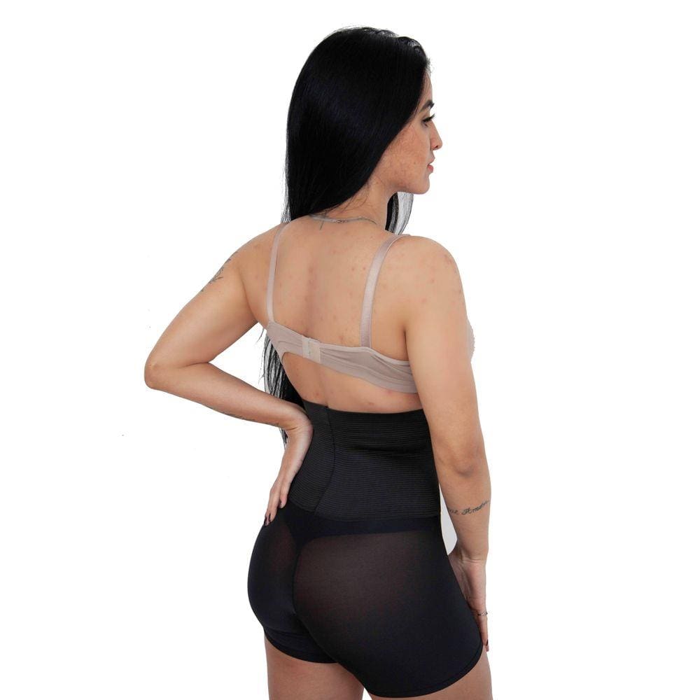 Shorts Cinta Esconde Culote Aperta Barriga (M10)