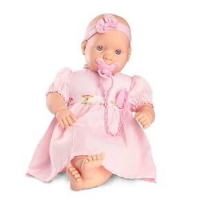 BONECA BEBE SONINHO REBORN COM TIARA 2652 COTIPLAS